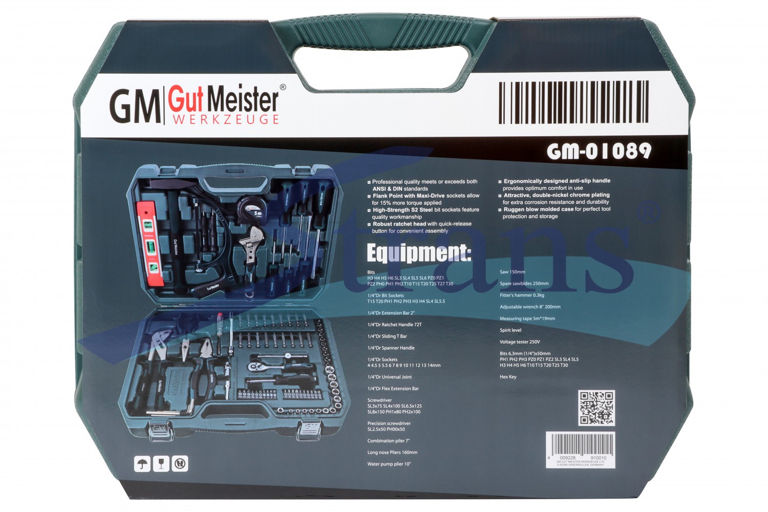 Набір Інструментів Gut Meister 89 Шт. Gm01089 купити в Україні
